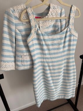 Lilly Pulitzer Shift Dress and Cropped Jacket